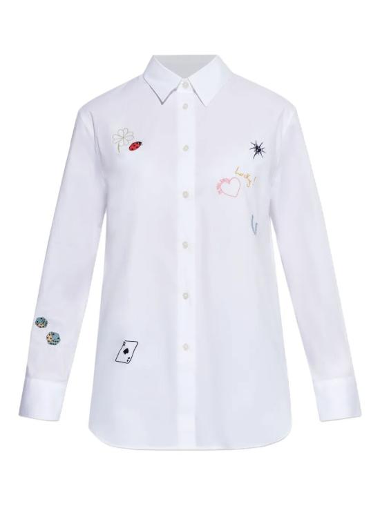 26SS 폴 스미스 셔츠 W2R331BV21598 01 OPTIC WHITE - PAUL SMITH