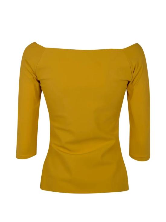 26SS 키아라보니 반팔 티셔츠 TOSAFF BS 098 67802 BRIGHT GOLD - CHIARA BONI