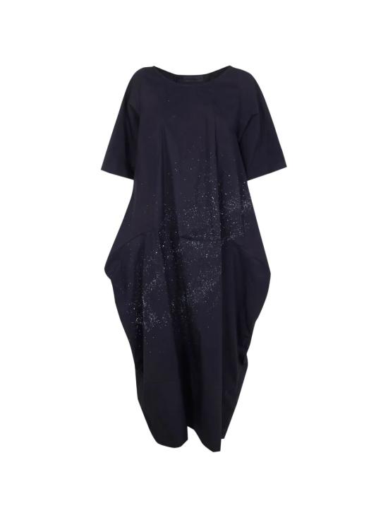 26SS 마리아 칼데라라 롱 원피스 V504PK 91 BLACK - MARIA CALDERARA