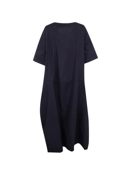 26SS 마리아 칼데라라 롱 원피스 V504PK 91 BLACK - MARIA CALDERARA