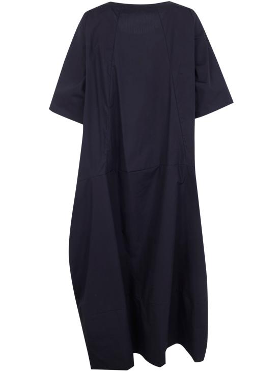 26SS 마리아 칼데라라 롱 원피스 V504PK 91 BLACK - MARIA CALDERARA