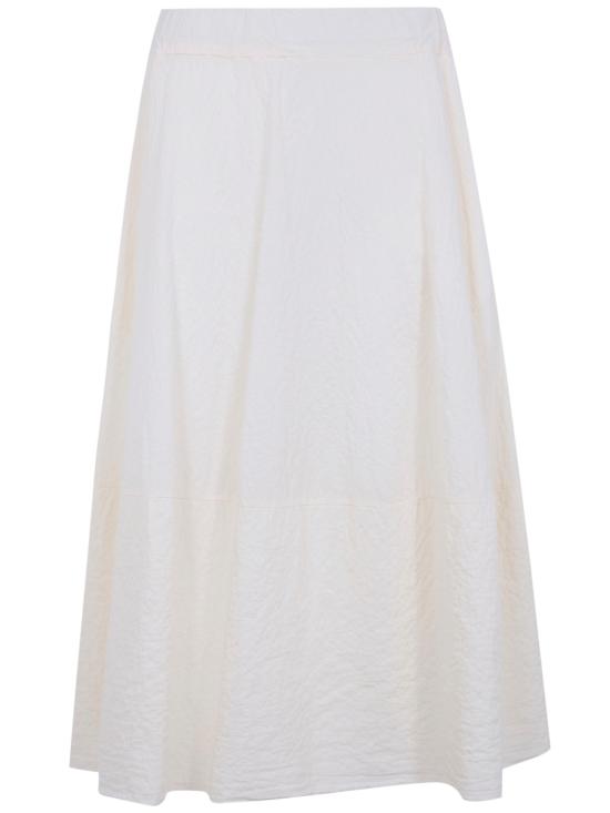 26SS 라보아트 미디 스커트 GEA ROCK 004 IVORY