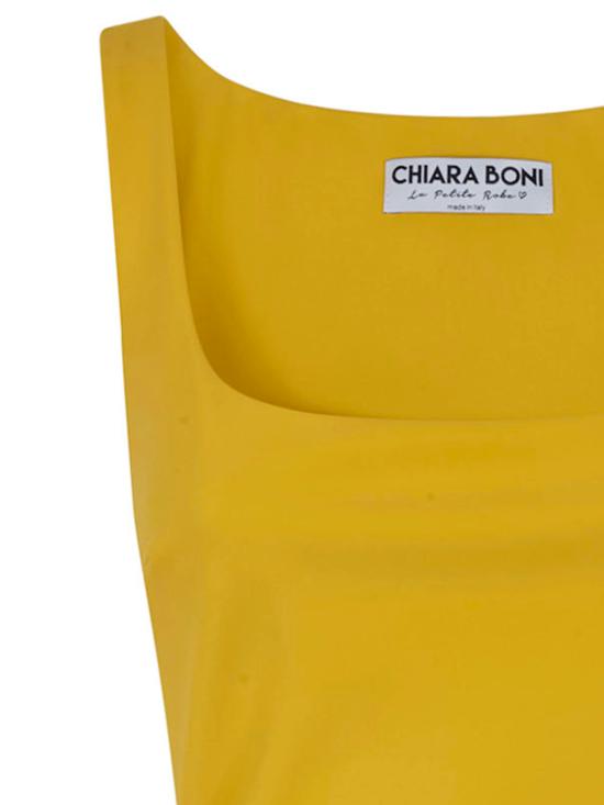 26SS 키아라보니 미디 원피스 ABCGILIA BS 67802 BRIGHT GOLD - CHIARA BONI