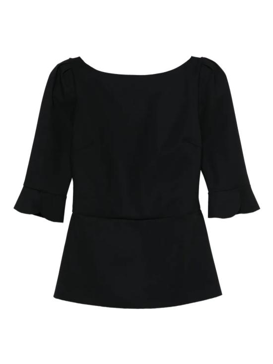 26SS 키아라보니 미디 원피스 TNEDELMIRA BS 37 BLACK - CHIARA BONI