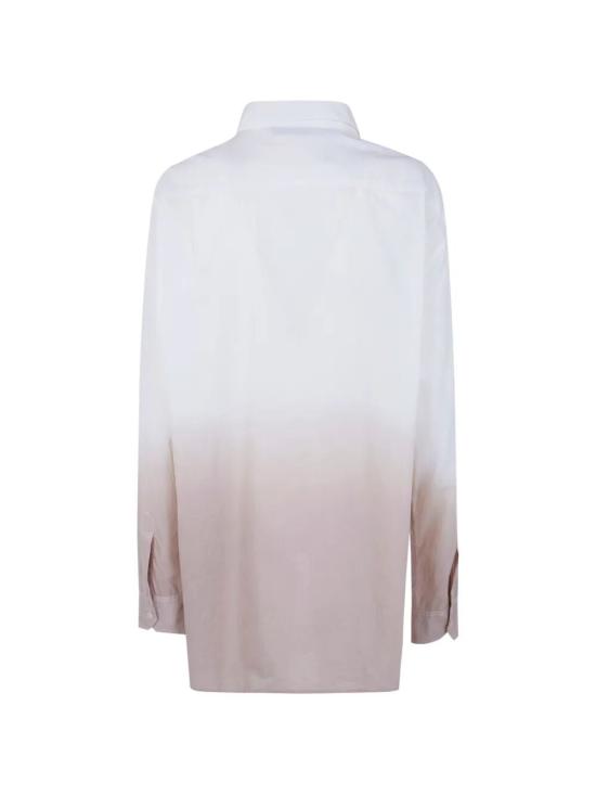 26SS 마리아 칼데라라 셔츠 V202MH 14 WHITE SAND - MARIA CALDERARA