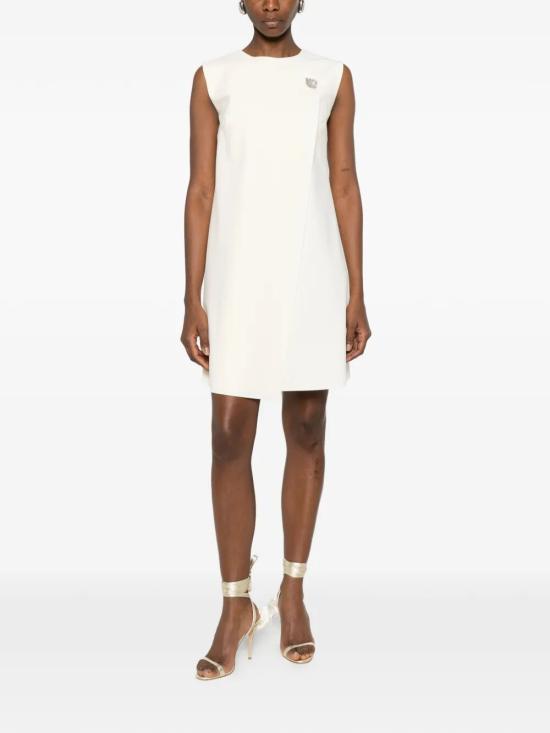 26SS 키아라보니 미디 원피스 ABCDANKABRSHZPL BS 802 CREAM - CHIARA BONI