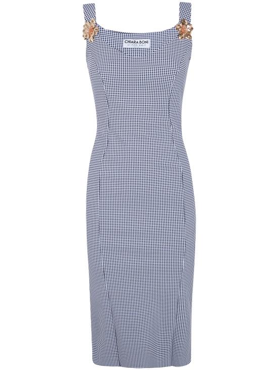 26SS 키아라보니 미디 원피스 ABCNEDDASJEBR ST STT732V1 BRIGITTE BLACK