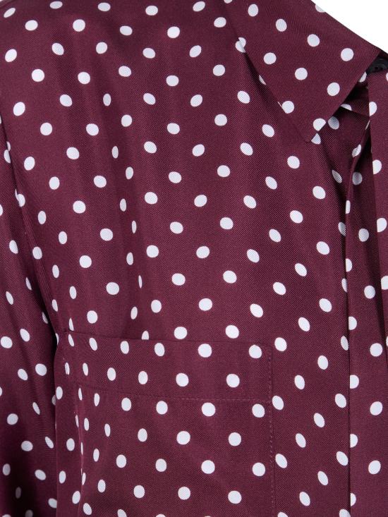 26SS 로라 우비나티 숏 원피스 E6V04TP 08 BORDEAUX WHITE - LAURA URBINATI