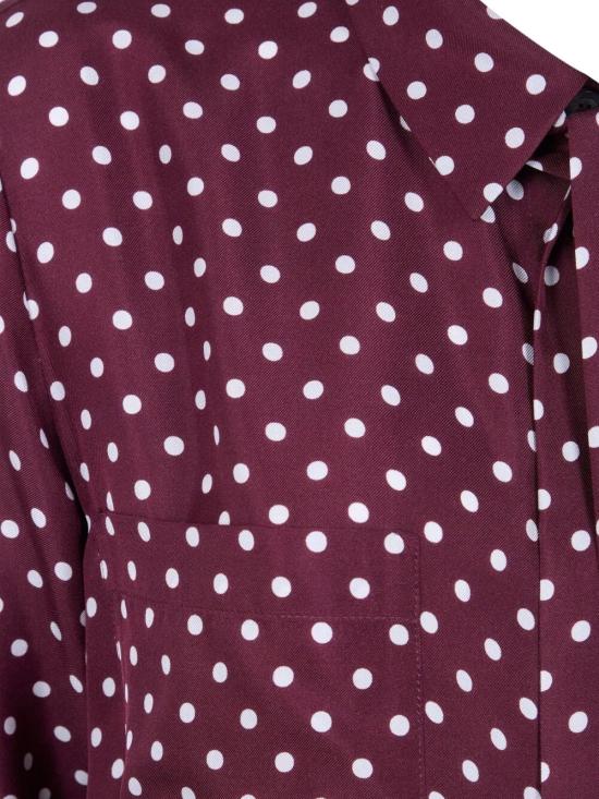 26SS 로라 우비나티 숏 원피스 E6V04TP 08 BORDEAUX WHITE - LAURA URBINATI