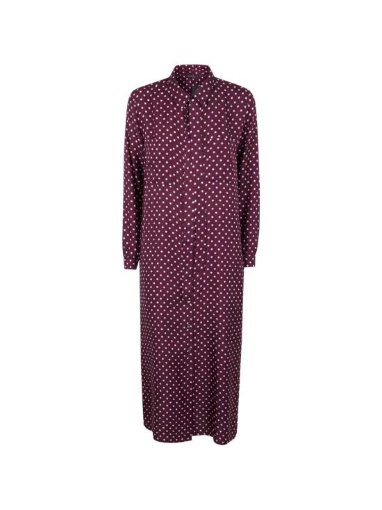 26SS 로라 우비나티 숏 원피스 E6V04TP 08 BORDEAUX WHITE - LAURA URBINATI