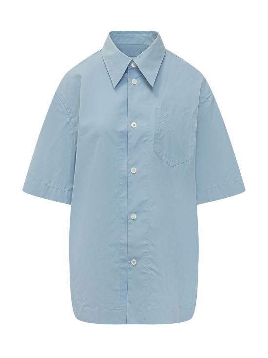 26SS 아미 셔츠 USH809CO0063 484 BLEU CACHEMIRE