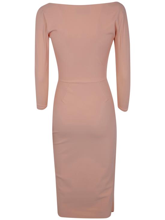 26SS 키아라보니 미디 원피스 ABAXASMMLR BS 67870 LEATHER - CHIARA BONI