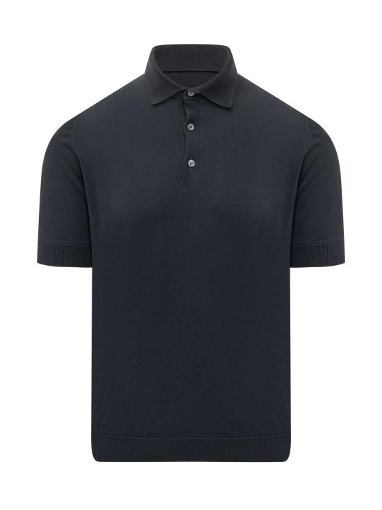 26SS 필리포 드 로렌티스 폴로 티셔츠 PL1MCCR14R 890 BLU SCURO