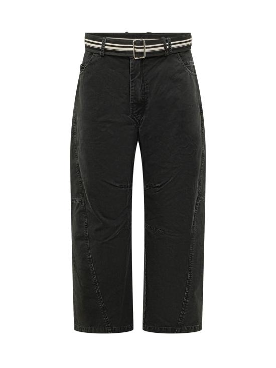 26SS 모데카이 스트레이트 팬츠 26E96MRU07C 999 BLACK