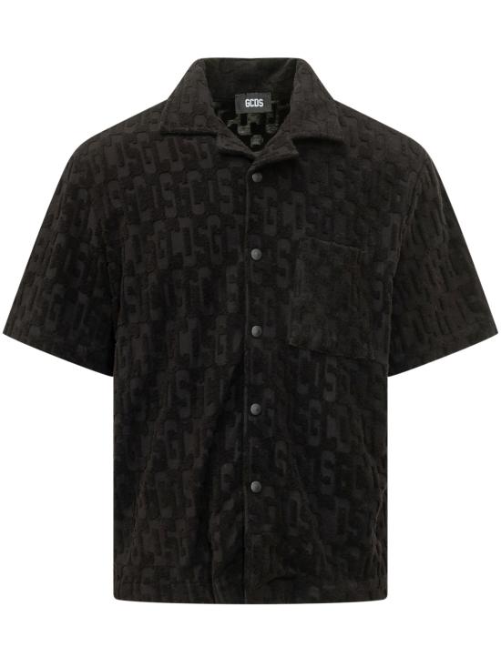 26SS 지씨디에스 긴팔 셔츠 C1MBQH172T078 999B BLACK