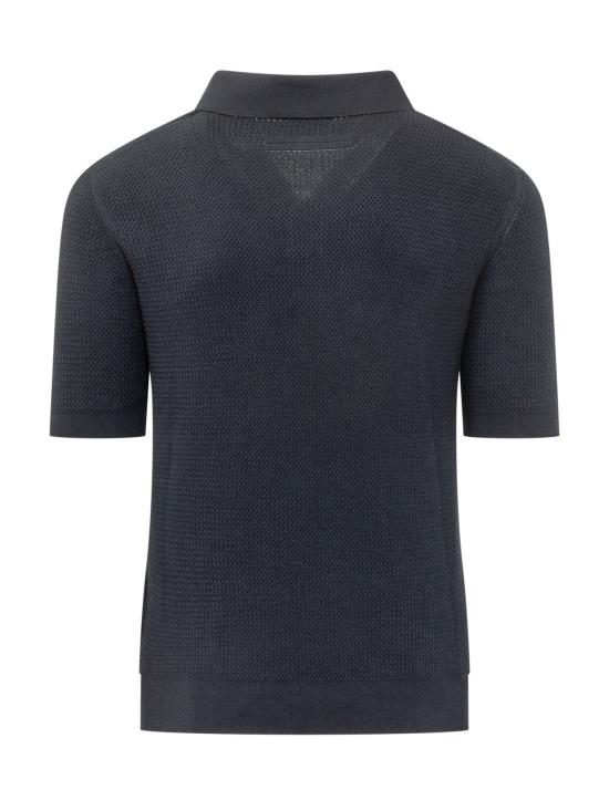 26SS 에르메네질도제냐 폴로 티셔츠 UHC26A3C31 B09 412 BLU - ERMENEGILDO ZEGNA