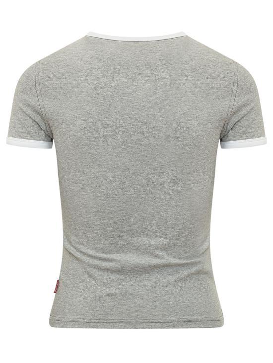 26SS 디젤 반팔 티셔츠 A219170QHHA 9CB BIANCO - DIESEL