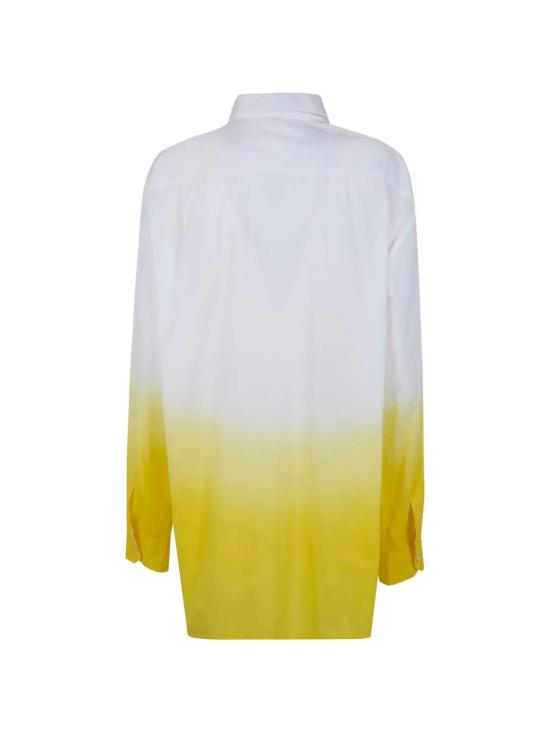 26SS 마리아 칼데라라 셔츠 V202MH 12 WHITE WARM YELLOW - MARIA CALDERARA