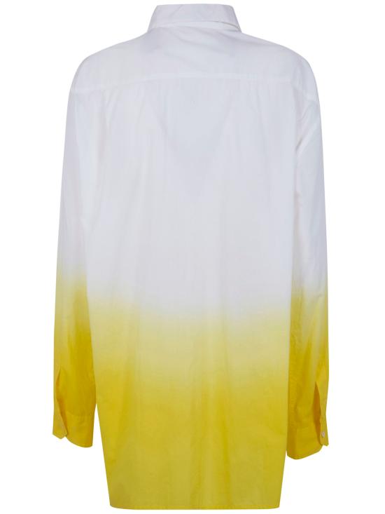 26SS 마리아 칼데라라 셔츠 V202MH 12 WHITE WARM YELLOW - MARIA CALDERARA