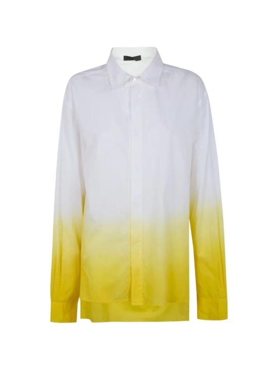 26SS 마리아 칼데라라 셔츠 V202MH 12 WHITE WARM YELLOW - MARIA CALDERARA