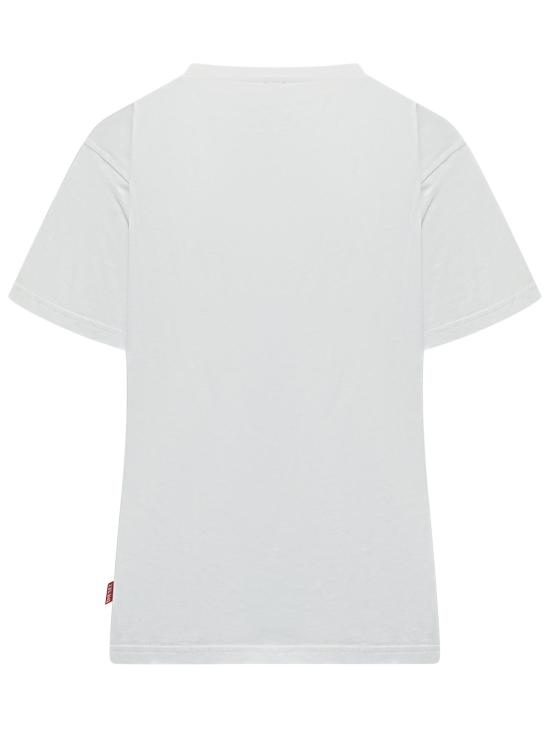 26SS 디젤 반팔 티셔츠 A219200JMBD 100 BIANCO - DIESEL