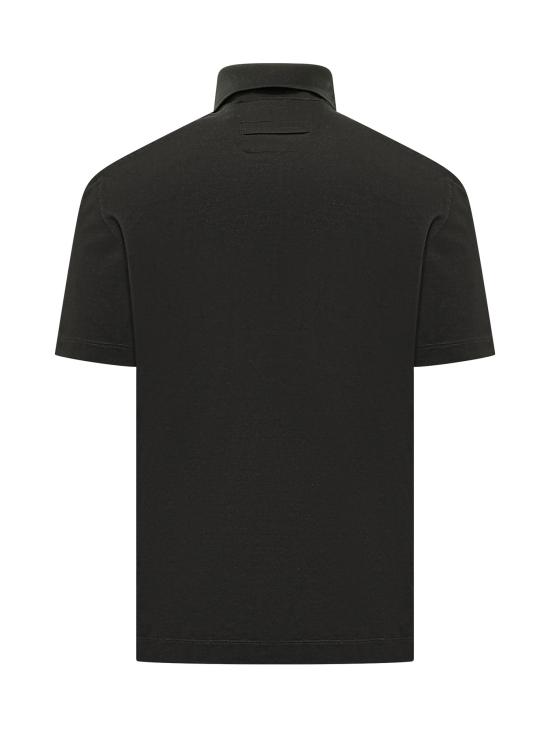 26SS 에르메네질도제냐 폴로 티셔츠 UH348A3H794 K09 001 NERO - ERMENEGILDO ZEGNA