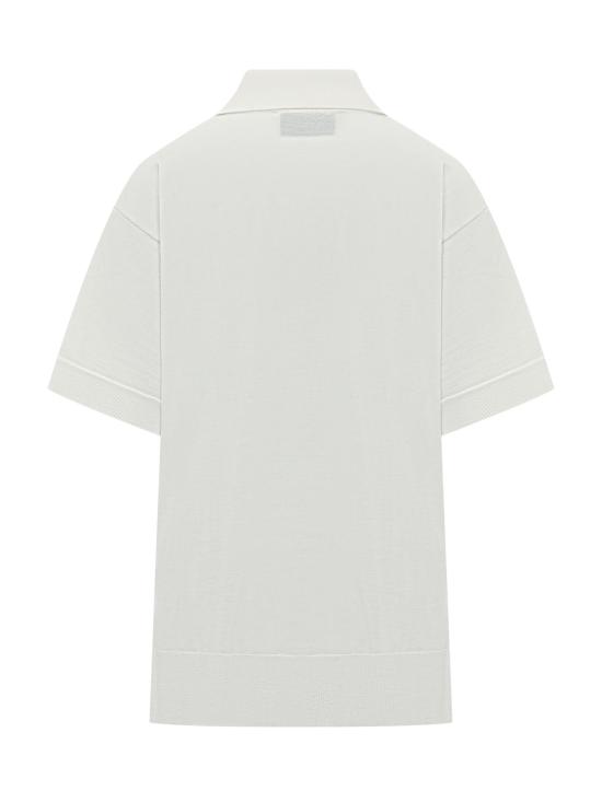 26SS 아미 폴로 티셔츠 UPL431KN0066 136 BLANC CREME - AMI