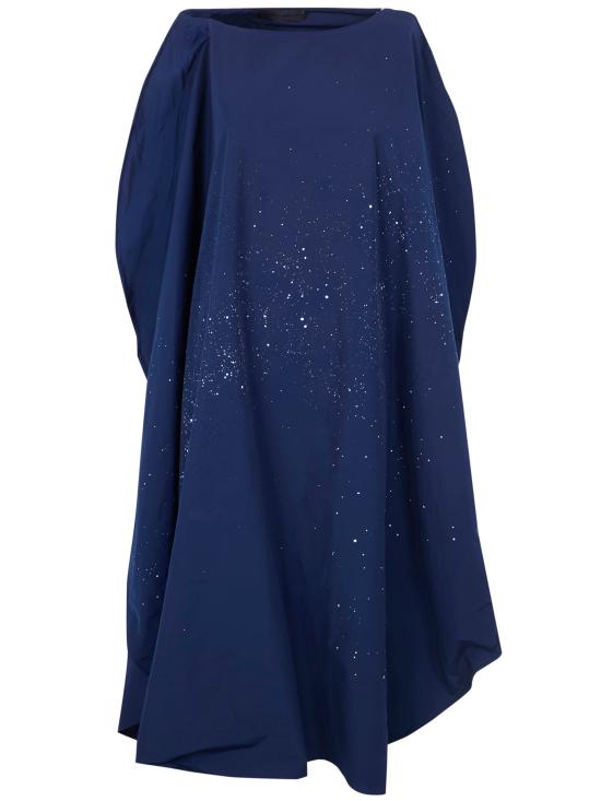 26SS 마리아 칼데라라 미디 원피스 V528HU 7 NIGHT BLUE