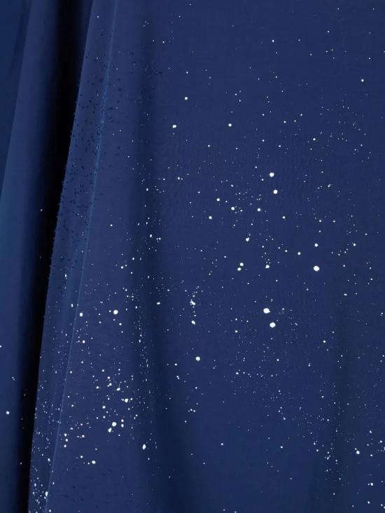 26SS 마리아 칼데라라 미디 원피스 V528HU 7 NIGHT BLUE - MARIA CALDERARA