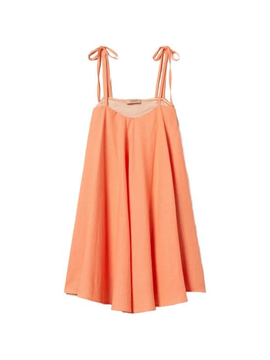 26SS 트윈셋 미디 원피스 261TF2101 13417 PEACH AMBER - TWINSET