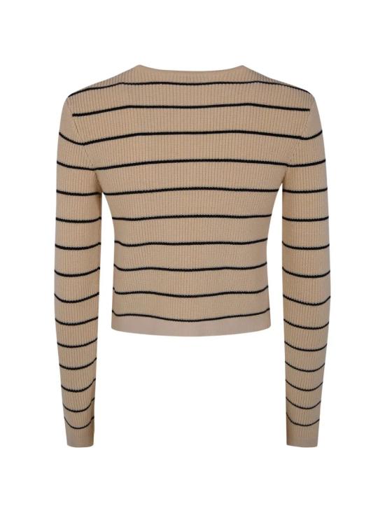 26SS 엘리자베타프랜치 스웨터 MK03S62E2 383 CREAM BLACK - ELISABETTA FRANCHI