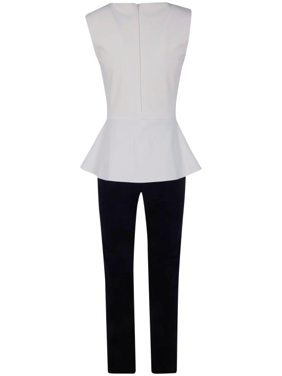 26SS 키아라보니 점프수트 TUSUZUEBICBRZP BS 80237 CREAM BLACK - CHIARA BONI