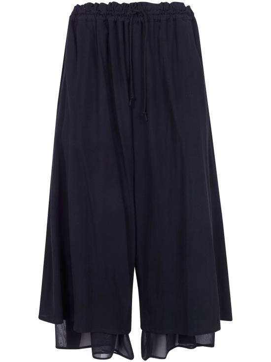 26SS 와이쓰리 스트레이트 팬츠 YK P17 517 3 BLACK