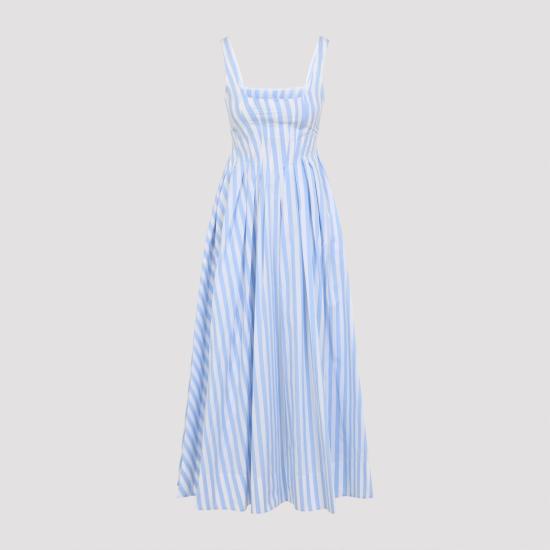 26SS 스포트막스 미디 원피스 2612221112600 003 BIANCO CELESTE - SPORTMAX