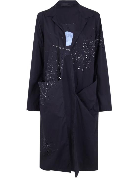 26SS 마리아 칼데라라 트렌치 코트 V902P 91 BLACK