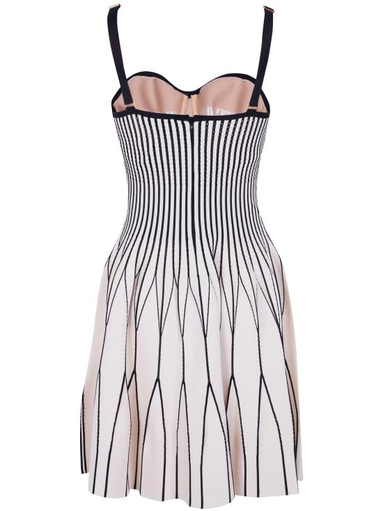 26SS 엘리자베타프랜치 미디 원피스 AM27S62E2 E84 BUTTER BLACK - ELISABETTA FRANCHI