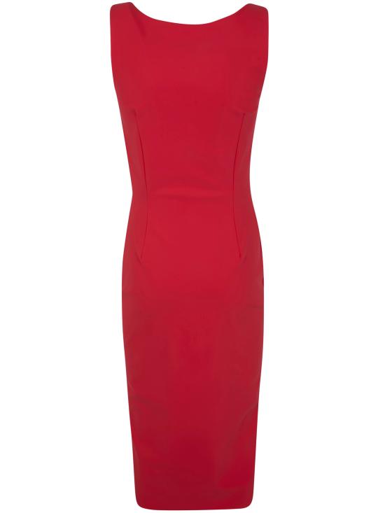 26SS 키아라보니 미디 원피스 ABCGILIA BS 627E LIPSTICK - CHIARA BONI