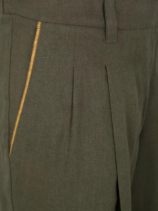 26SS 트윈셋 스트레이트 팬츠 261TF2022 00228 FOREST NIGHT - TWINSET