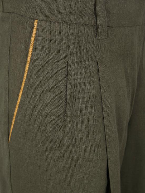 26SS 트윈셋 스트레이트 팬츠 261TF2022 00228 FOREST NIGHT - TWINSET