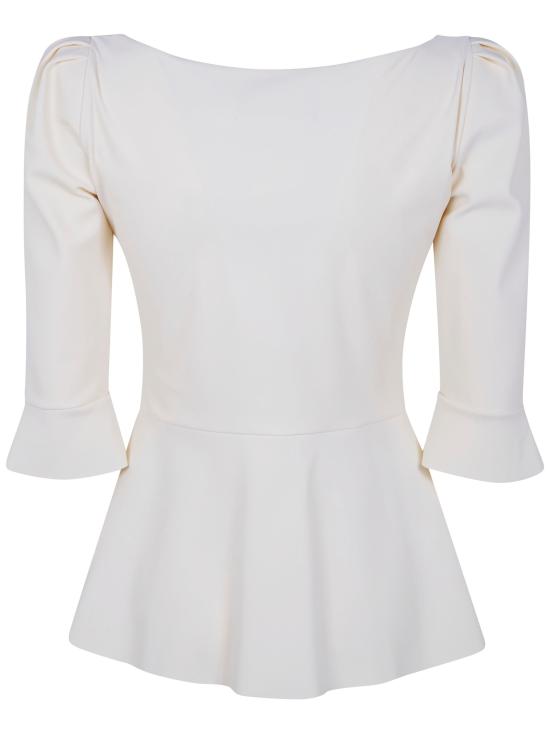 26SS 키아라보니 미디 원피스 TNEDELMIRA BS 802 CREAM - CHIARA BONI