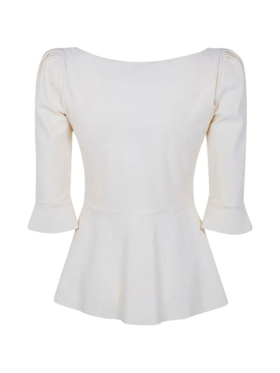 26SS 키아라보니 미디 원피스 TNEDELMIRA BS 802 CREAM - CHIARA BONI