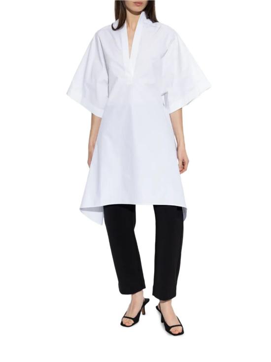 26SS 자크뮈스 미디 원피스 26ETOW00889AW00780 100 WHITE - JACQUEMUS