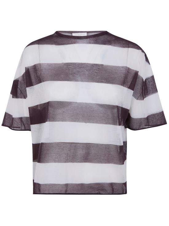 26SS 안토넬리 피렌체 반팔 티셔츠 41737Q 40799 B3 WHITE BLUE