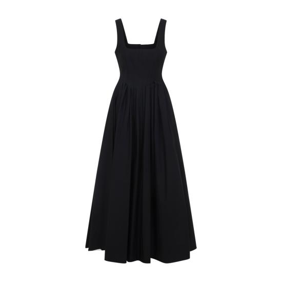 26SS 스포트막스 미디 원피스 2612221092600 005 NERO - SPORTMAX