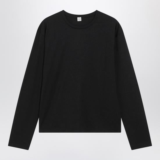 25FW 토템 긴팔 티셔츠 252 WRT0588FB0419 Black