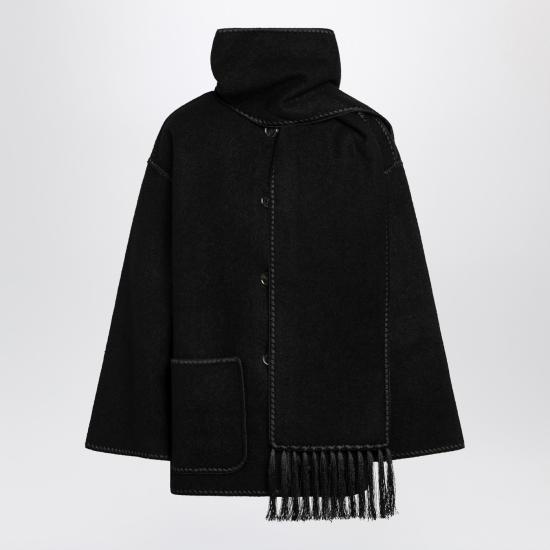 26SS 토템 자수 스카프 자켓 244 WRO918FB0292 Black