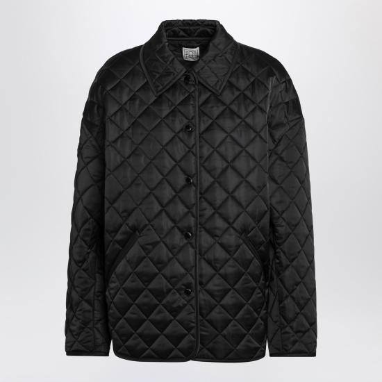 26SS 토템 칼라드 퀼티드 자켓 칼라드 퀼티드 자켓 254 WRO0200FB0351 Black