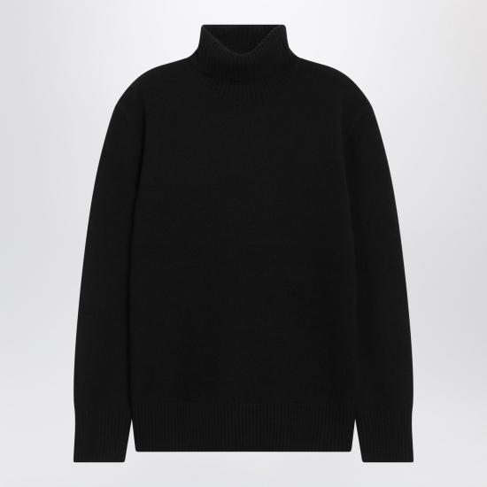 25FW 토템 터틀넥 252 WRT0474YA0016 Black