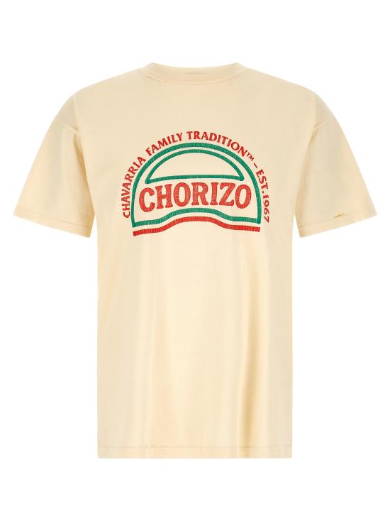 26SS 윌리 차바리아 반팔 티셔츠 WCJSY0198065 Beige