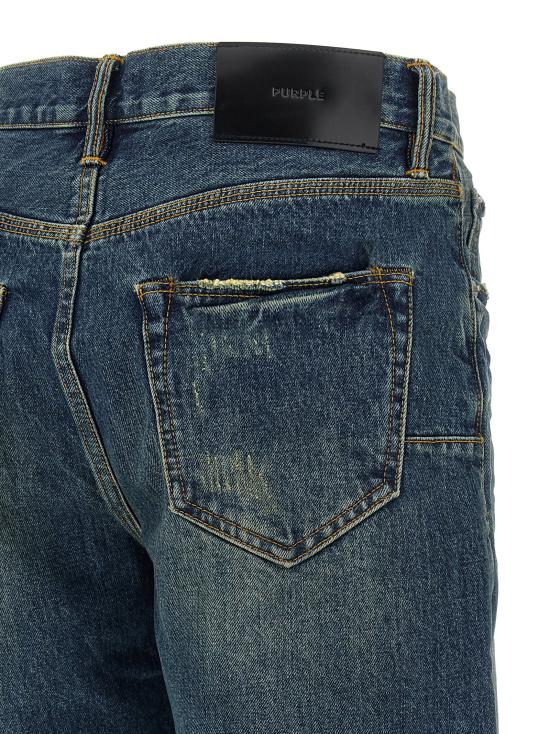 26SS 퍼플 브랜드 숏팬츠 P059VTST226MIDINDIGO Blue - PURPLE BRAND